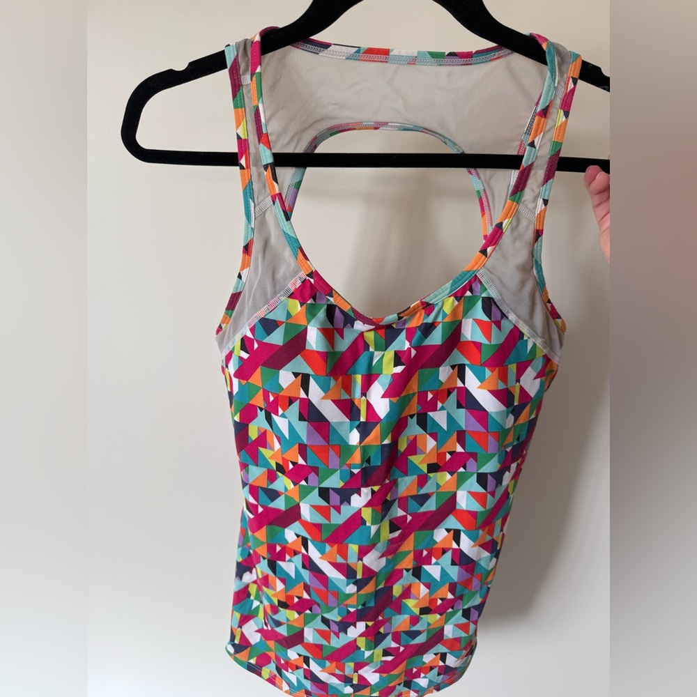 Fabletics Colorful Geometric Racerback Tank - Picture 5 of 5